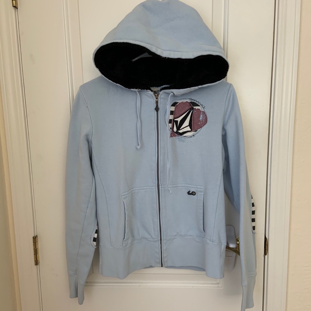 Volcom Hooded Zip Up Jacket